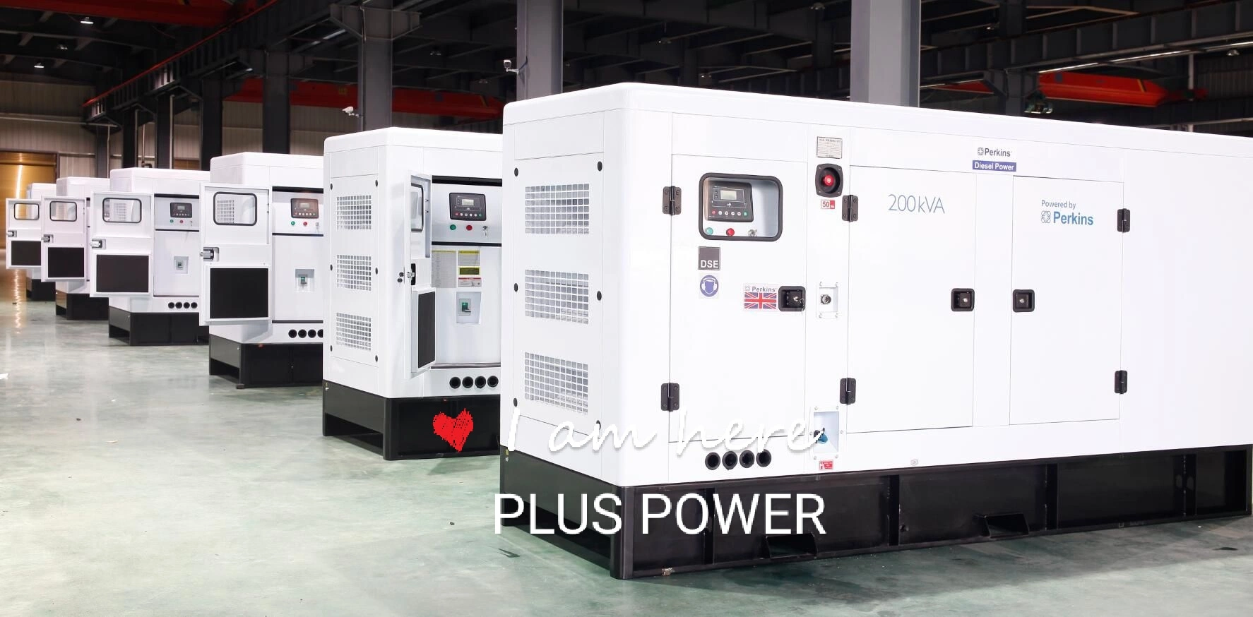 10.4kw 13kVA Perkin S Super Silent Diesel Power Generators