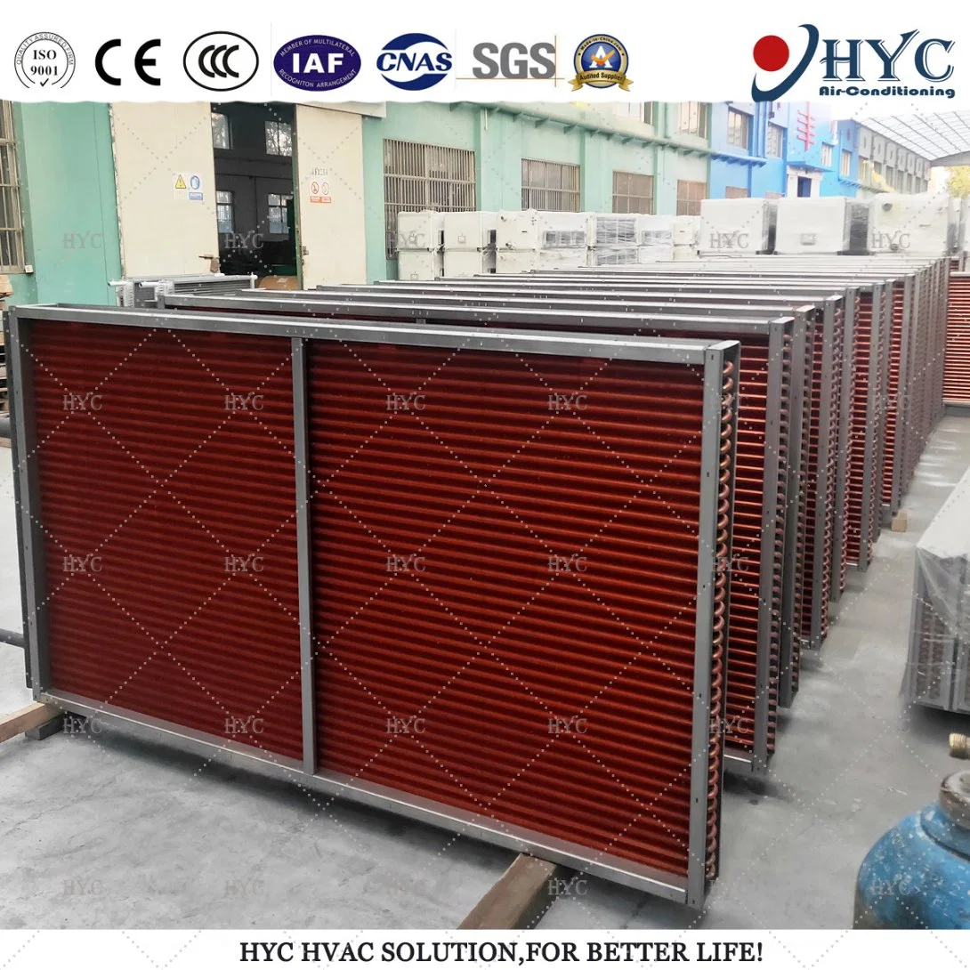 Industrial AC Stainless Steel Fin Coil, Copper Fin Fin Coil Heat Exchanger Condenser