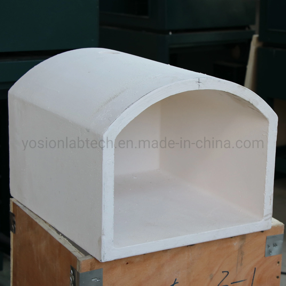 High Temperature Resistance D-Mould Alumina Muffle for Furnace