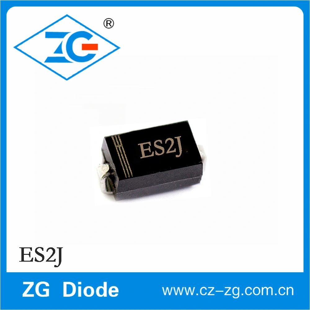 Diode redresseur es2J 2A 600V SMD DIODE Super Redresseur à recouvrement rapide Semiconductor