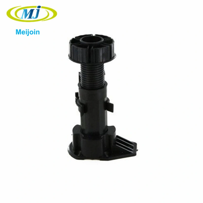 Furniture Fittings ABS Plastic Adjustable Feet for Kitchen Bathroom