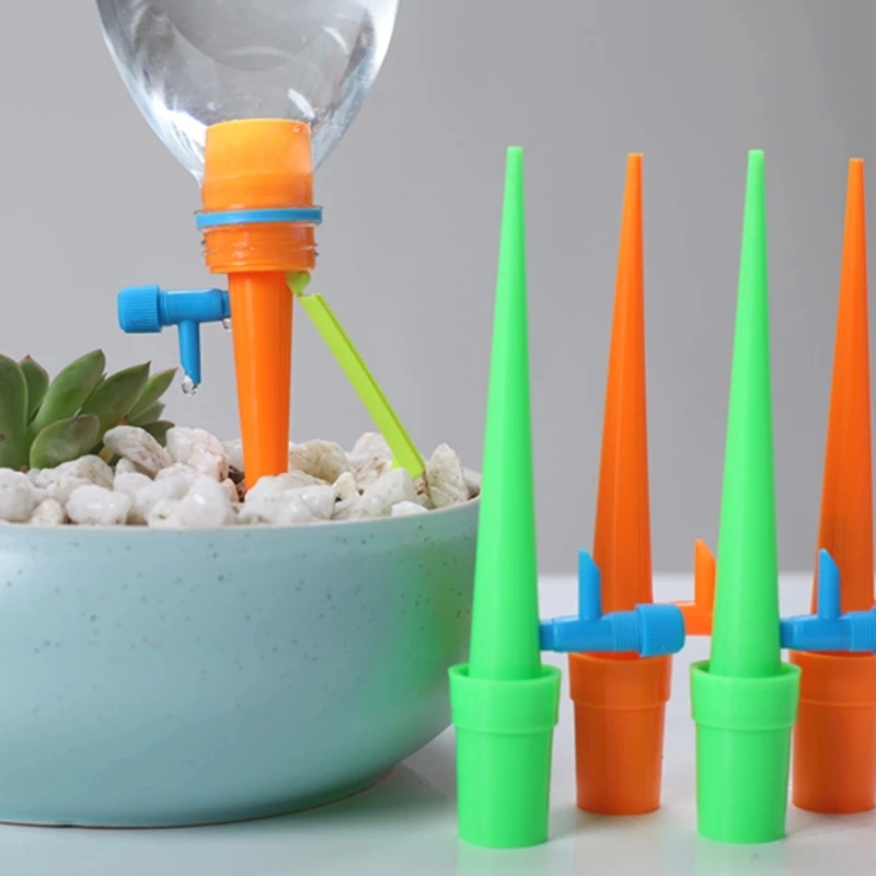 2/4/6PCS Automatische Drip Bewässerung Bewässerung System Automatische Bewässerung Spike für Pflanzen Blume Indoor Haushalt Wasserflasche Drip