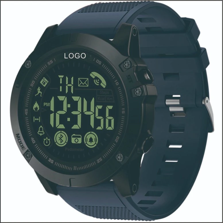 Fitness Tracker Health Wrist Watch Men Multifunction Pedometer Smart Custom Men Waterproof Digital Watch for Sport