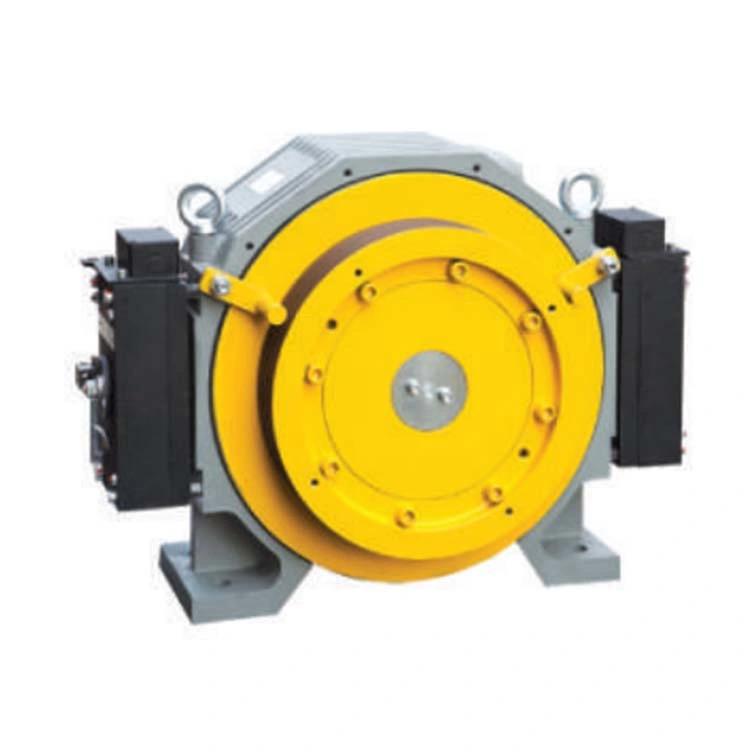 Vvvf 6 - 10 Nova Elevator Parts Gearless Traction Machine