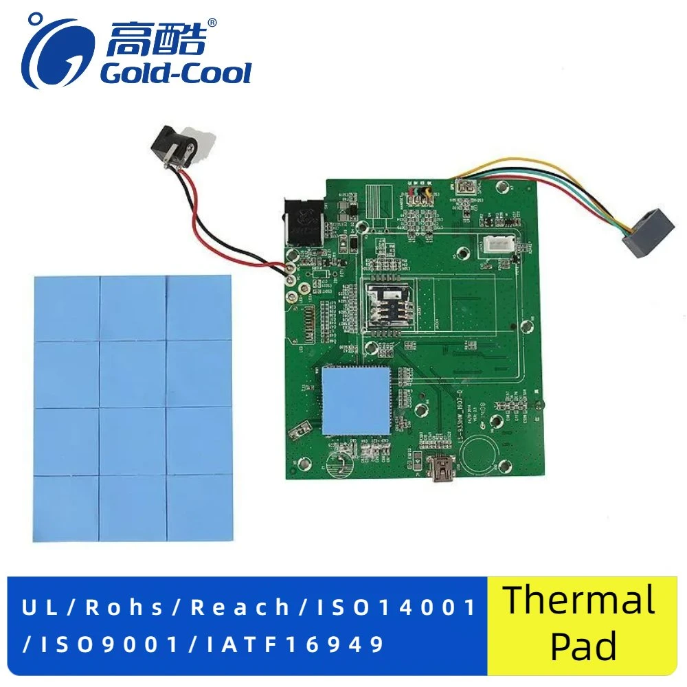 Высокотемпературный и теплопроводящий гель Silica рассеивает тепло В режиме питания