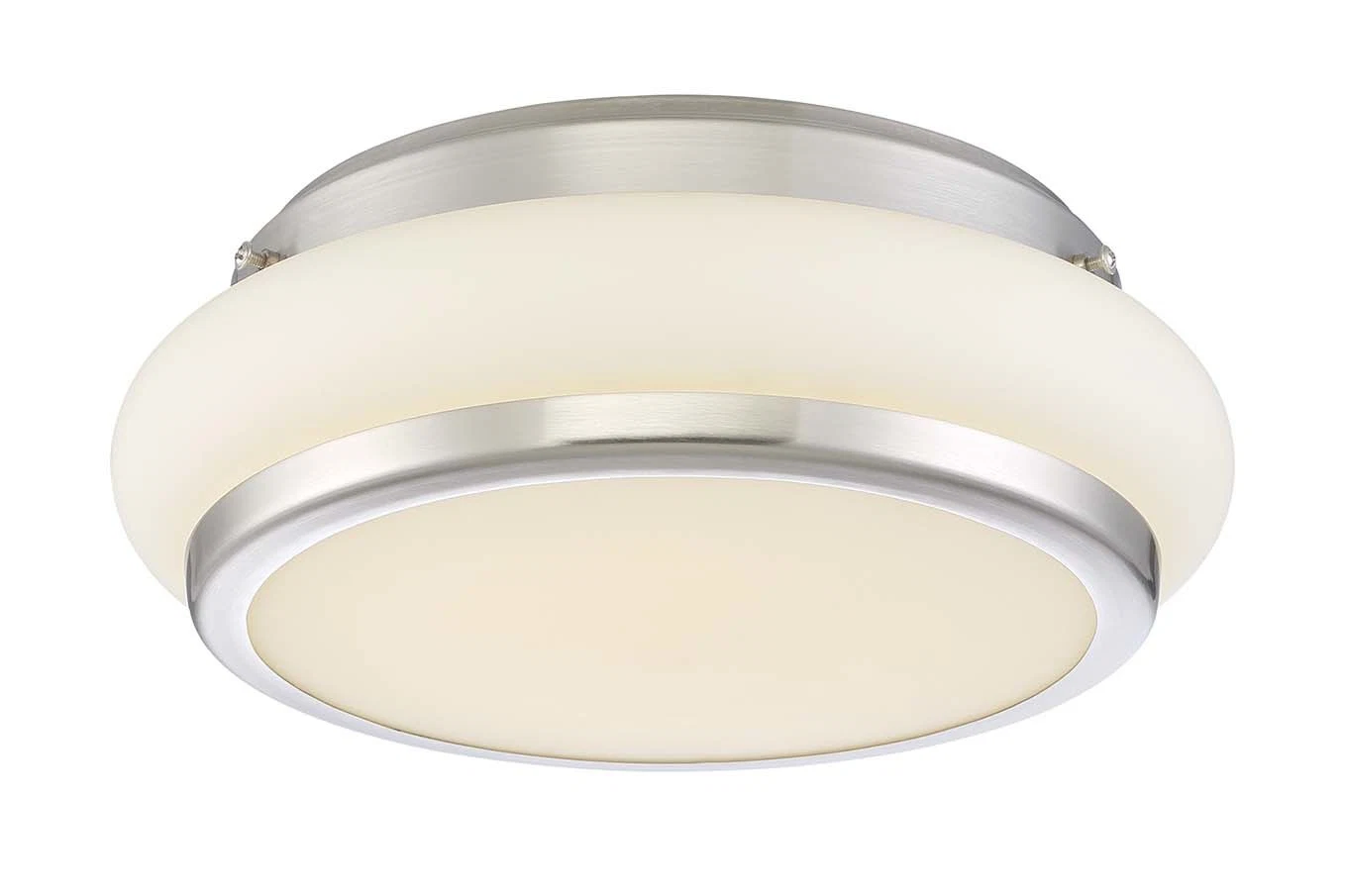 12 Inch Round Surface Mount LED Ceiling Lamp with Opal Glass (LED-15217-12)