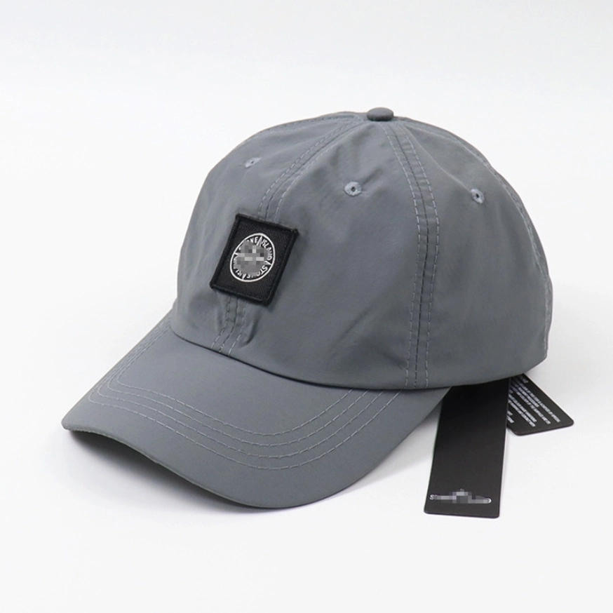 Brand Custom Men 5 Panel Label Logo Baseball Hat, Waterproof Sport Cap