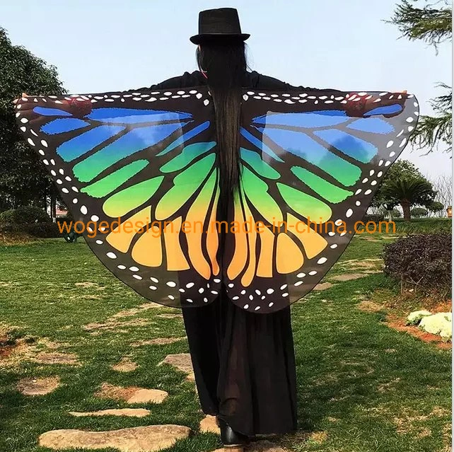 Wogedesign Wholesale/Supplier Butterfly Cape Shawl Fairy Ladies Nymph Pixie Costume Accessory