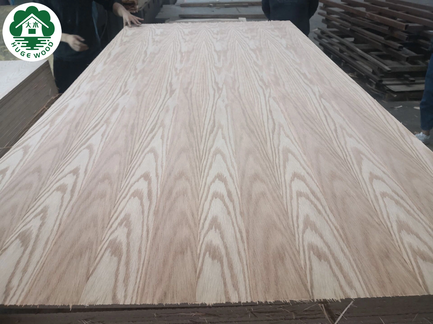 1220X2440 Black Walnut Rose Wood Veneered Fancy Board Particle Board