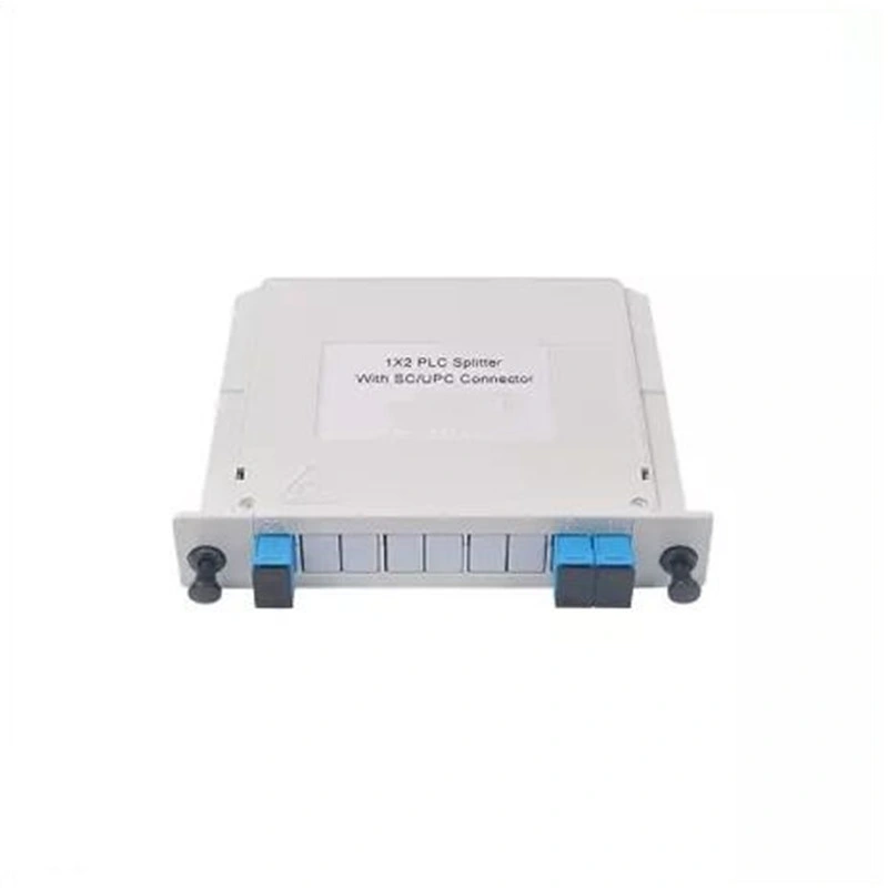 Complimentary FTTH Cassette Type Fiber Optic PLC Splitter 1*2 SC/PC 09mm with Excellent Uniformity & Reliability