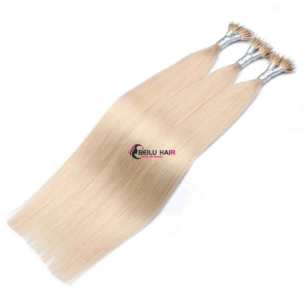 Bon marché de gros Remy fournisseur de cheveux Nano bout Extensions cheveux Pure Cheveux vierges vierges non crus