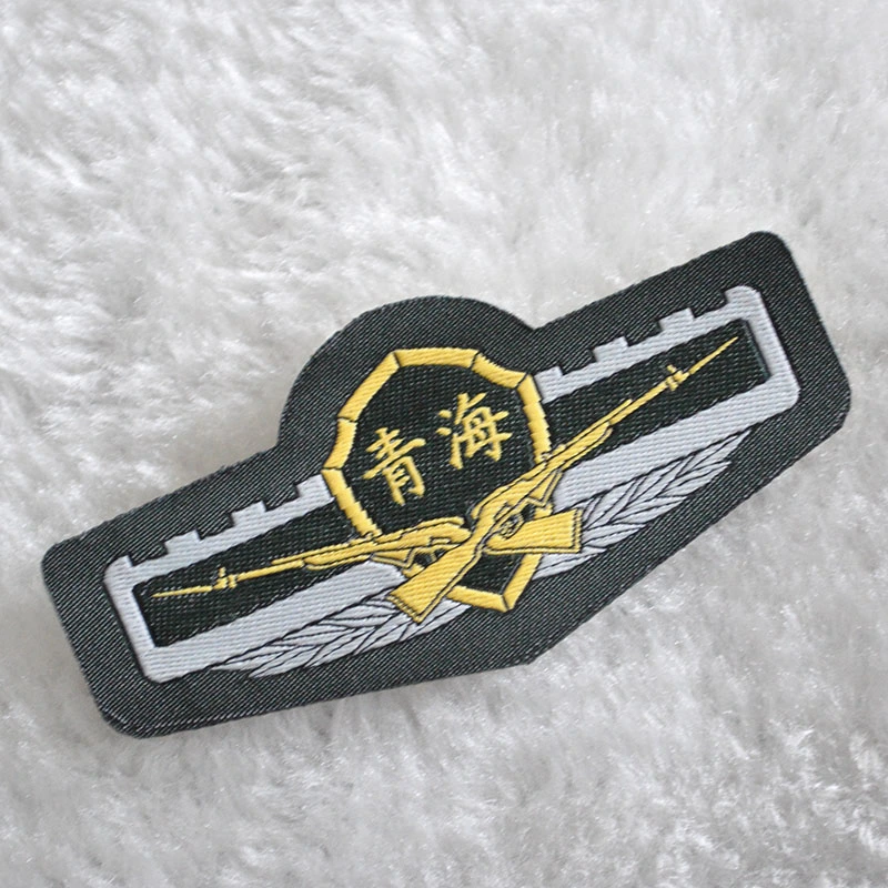 High quality/High cost performance  Woven Patch Shoulder Badge for Garment/Clothing/Apparel