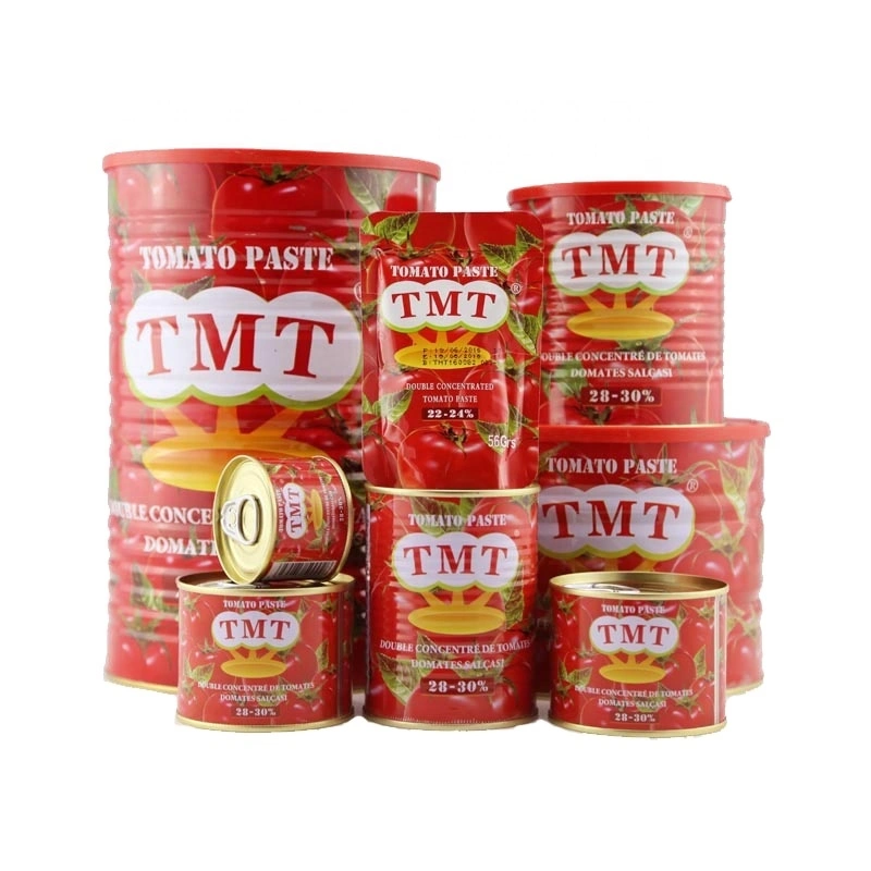 Хорошее качество томатной пасты 70G, 210G, 400g, 2.2kg для Африки