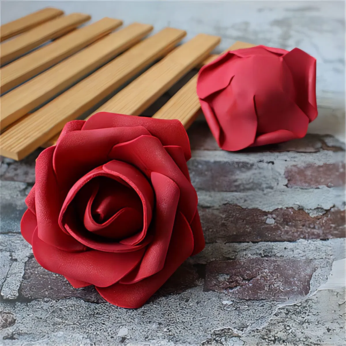 OEM Factory Customized Foam Roses Artificial Foam Rose Flower Foam Small Flowers EVA Foam Flowers Wedding Decoration Foam Flowers Manufacturer in China