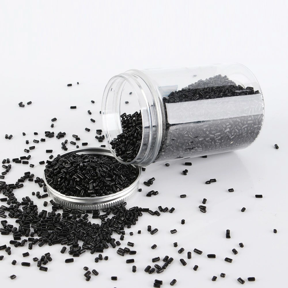 100%Virgin HDPE/PP Plastic Black Color Masterbatch Granules