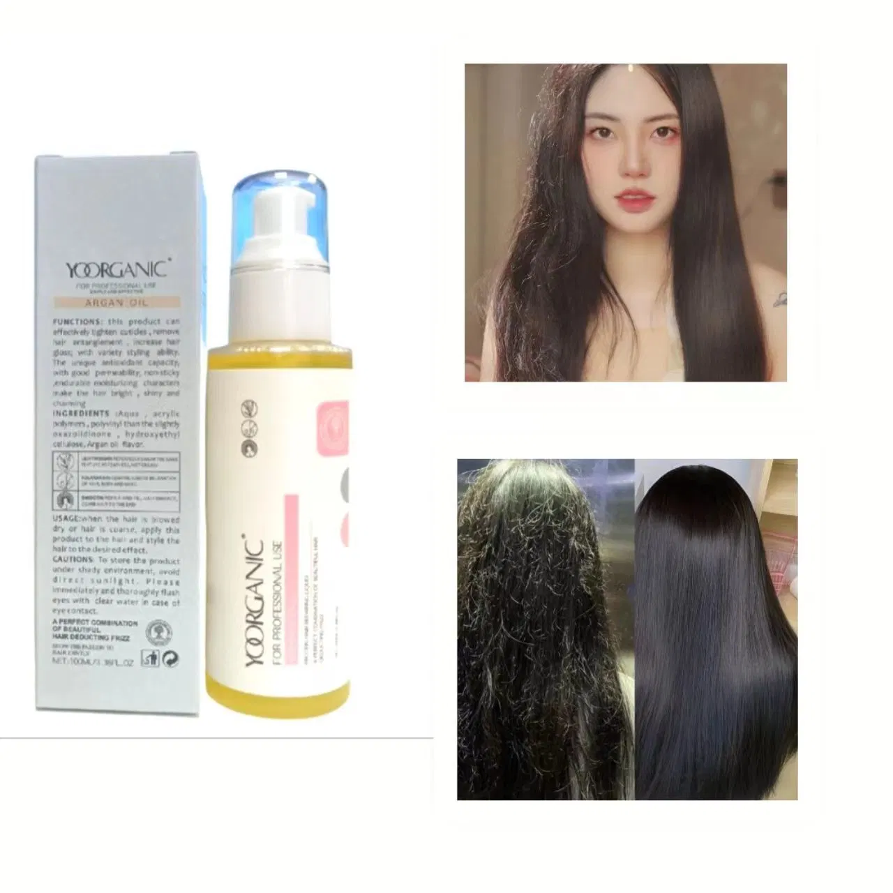 Private Label Cosmetic Buy Argan Oil Conditioner with Natural Argan Oil Formula