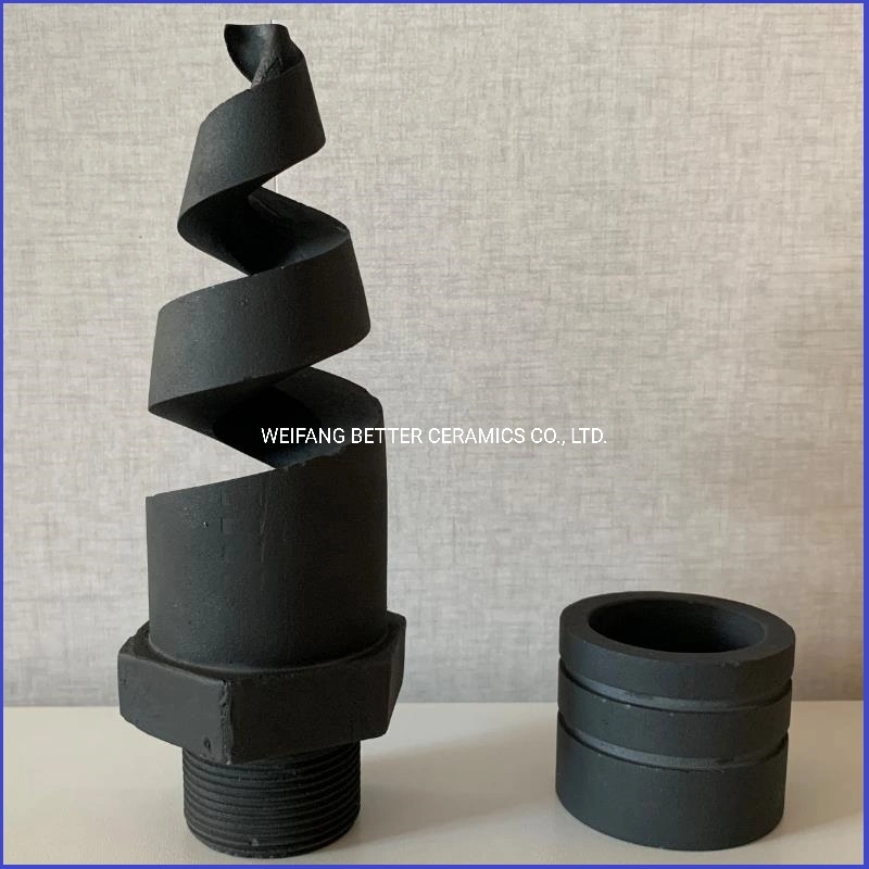 Power plant Silicon Carbide Desulfuration spiral nozzle Sisic products