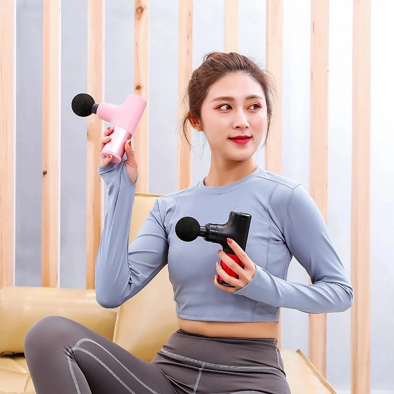 Charging Mini Fascia Gun Massager Office Home Deep Percussion Muscle Massage Gun