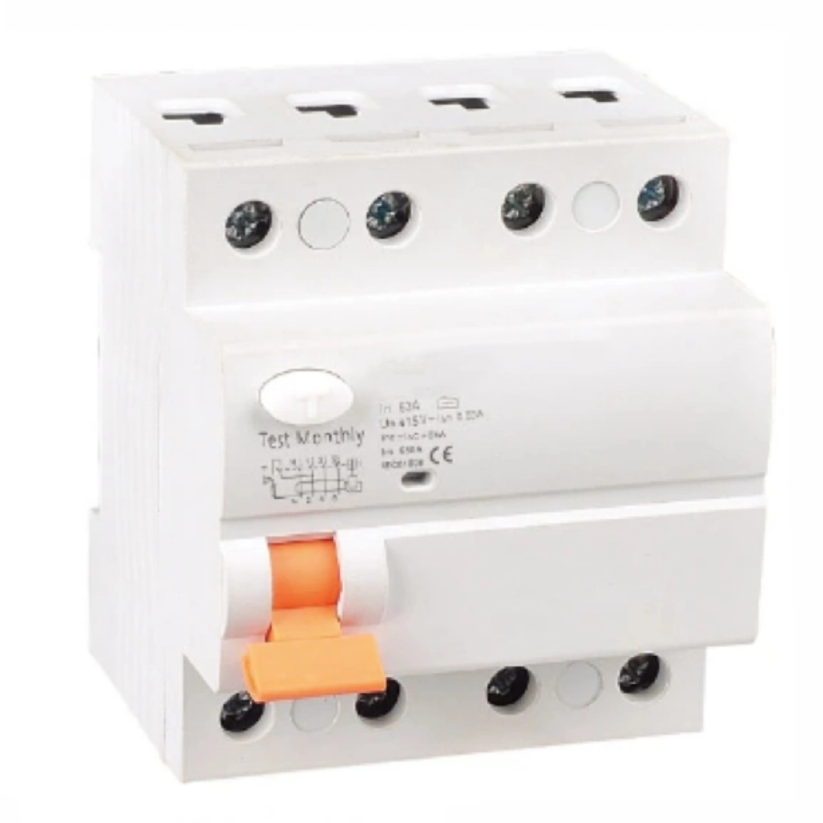 RCCB Circuit Breaker Protection Device 2p/4p, Type AC/a