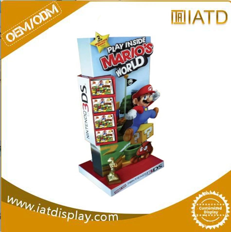 Store Custom Pop Cardboard Floor Displays for Dental Care Product