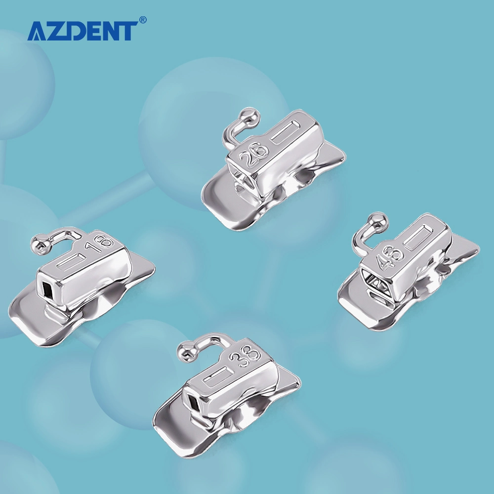 Neue Art Dental Half Selbstligating Roth/Mbt 022 Kieferorthopädie Klammern Und Bukkal-Röhrchen