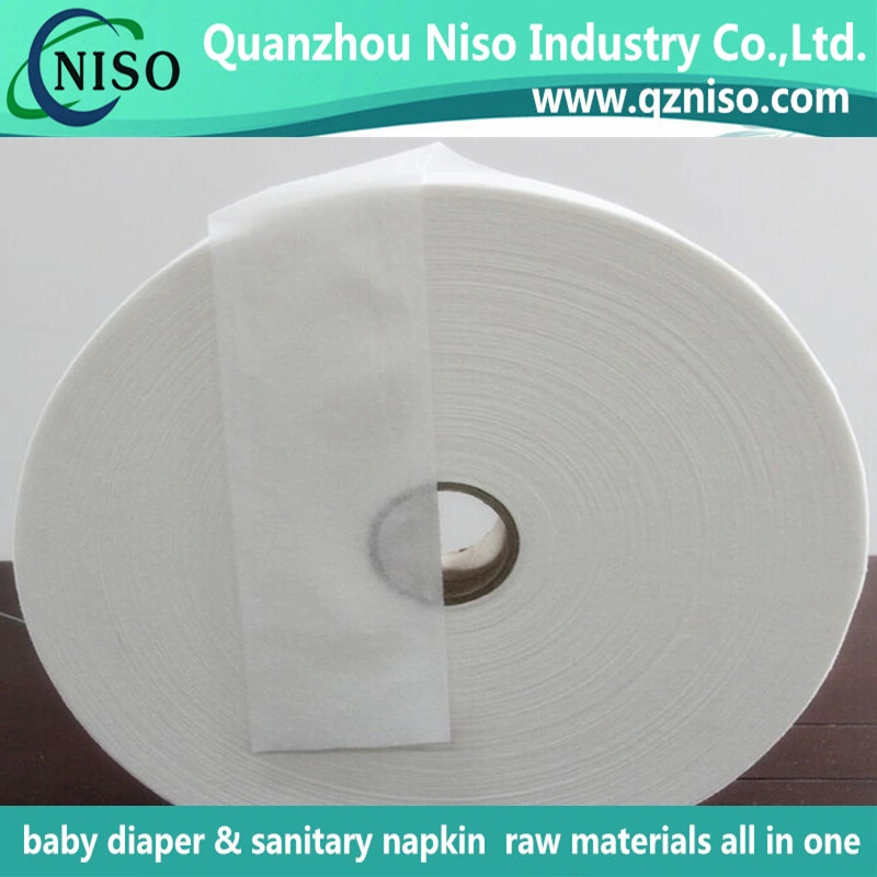 High quality/High cost performance  Carrier Tissue Paper for Baby Diaper and Sanitary Napkin