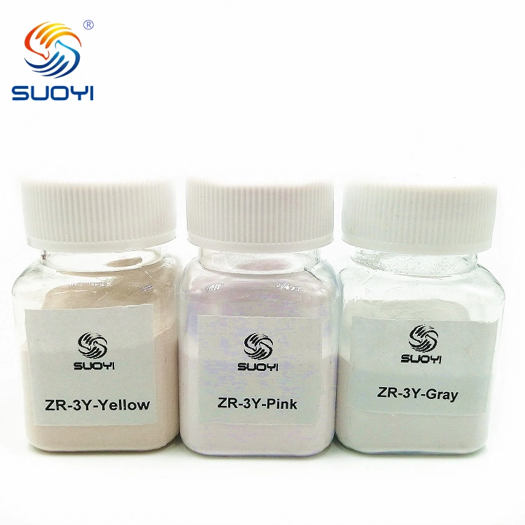 Suoyi Yttria Stabilized Zirconia Powder Injection Molding 3y Color Dental Yttrium Stabilized Zirconium Oxide CAS 114168-16-0