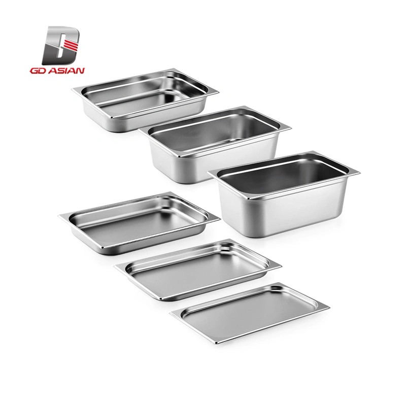 All Size Stainless Steel Gastronorm Food Container Pan