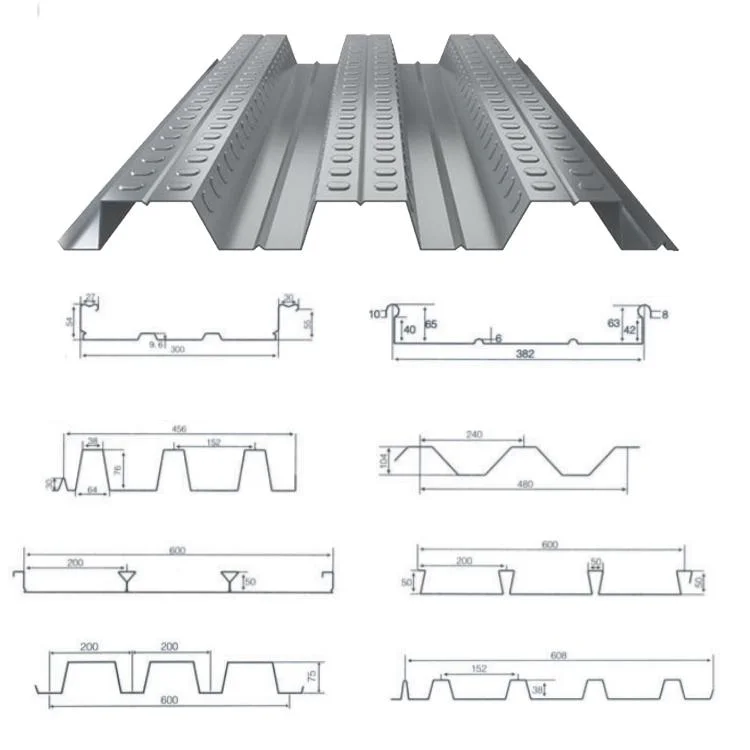 High Strength Bearing Floor Decking Roll Forming Machinery