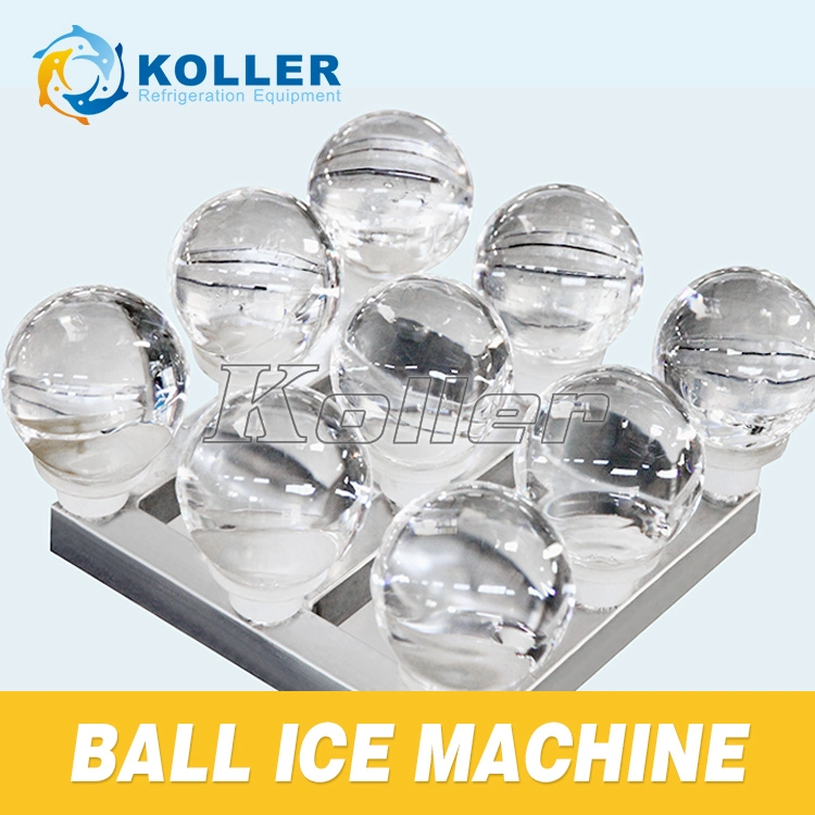 Arrefecimento directo 100% Limpar o bloco de gelo Máquina para produzir Ice Ball Maker a máquina