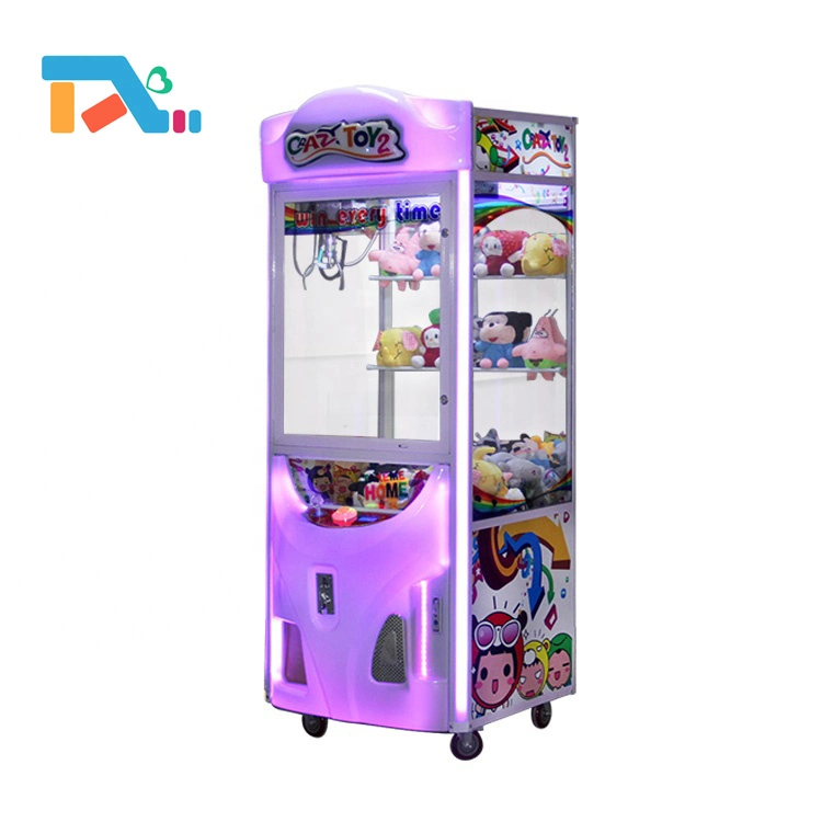 Coin Operated Prize Vending Game Machine Candy Crane Toy Claw Machine