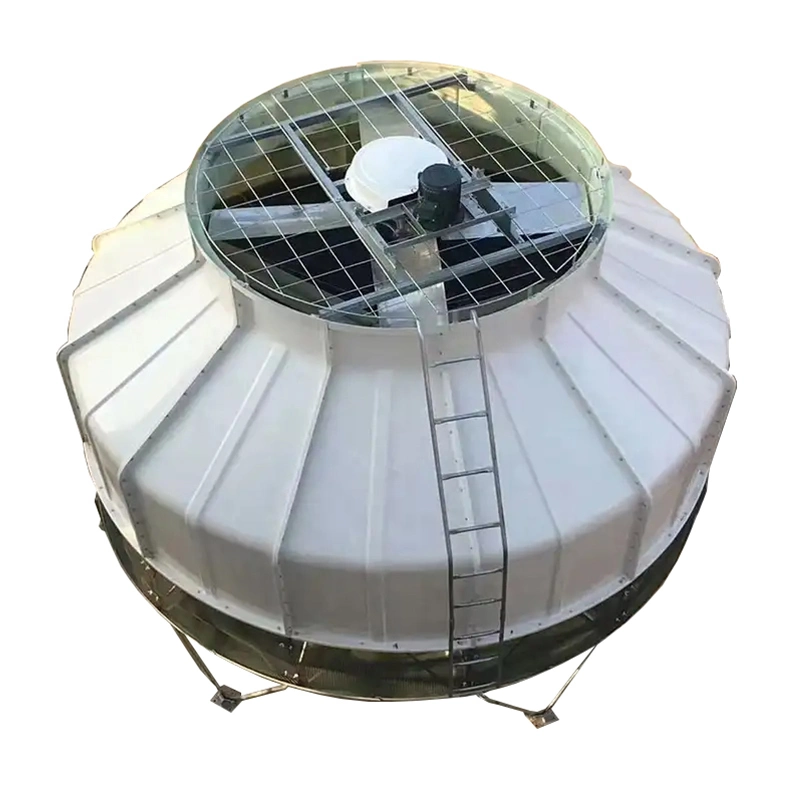 30t Low Noise Industrial Open Type Round Water Cooling Tower Factory