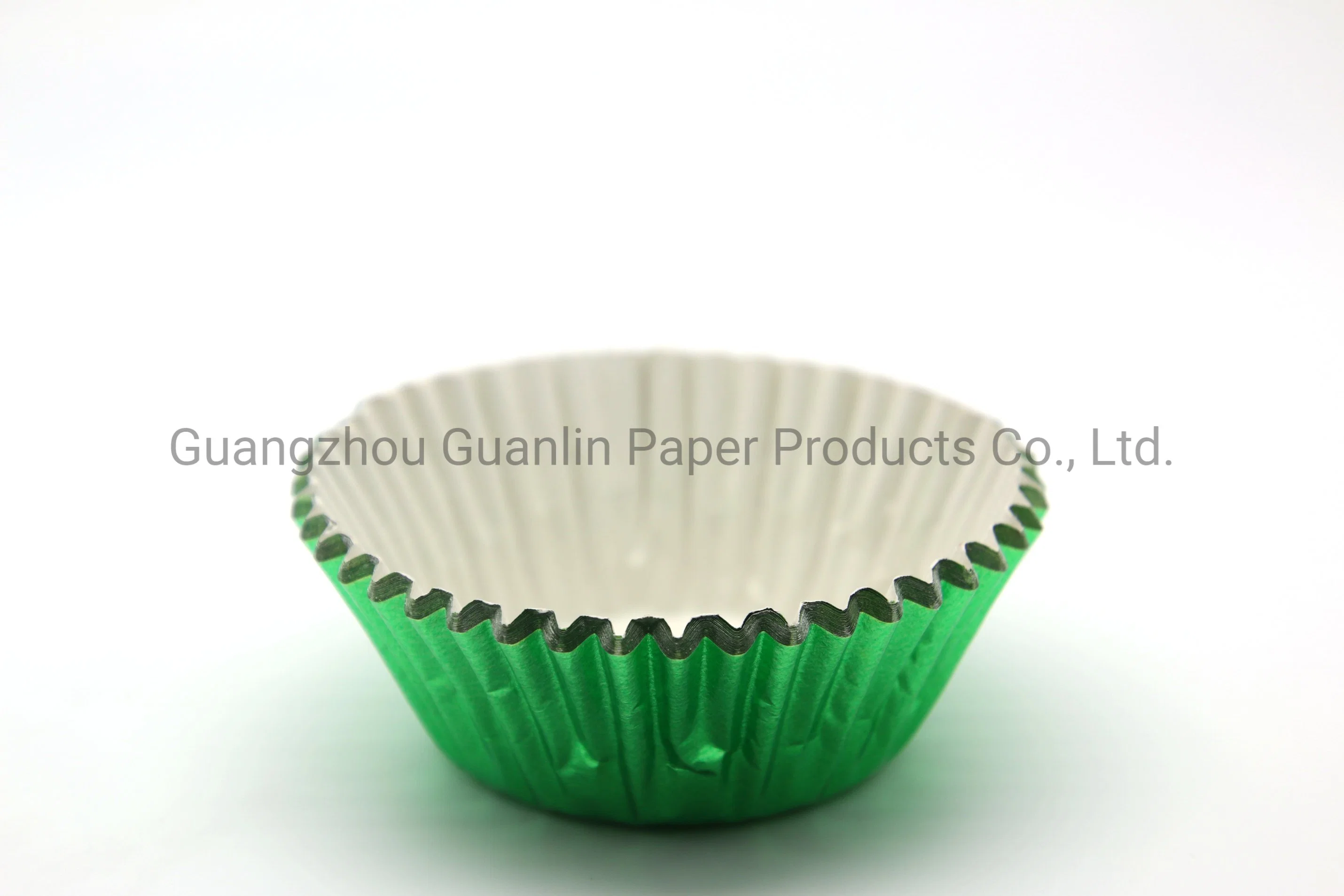 Großhandel/Lieferant LFGB Zertifizierung Cupcake 53GSM Aluminium Papier Folie Cup