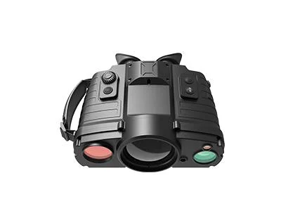 Cámara de infrarrojos no refrigerada láser Tangefinder térmico Binocular para visión nocturna