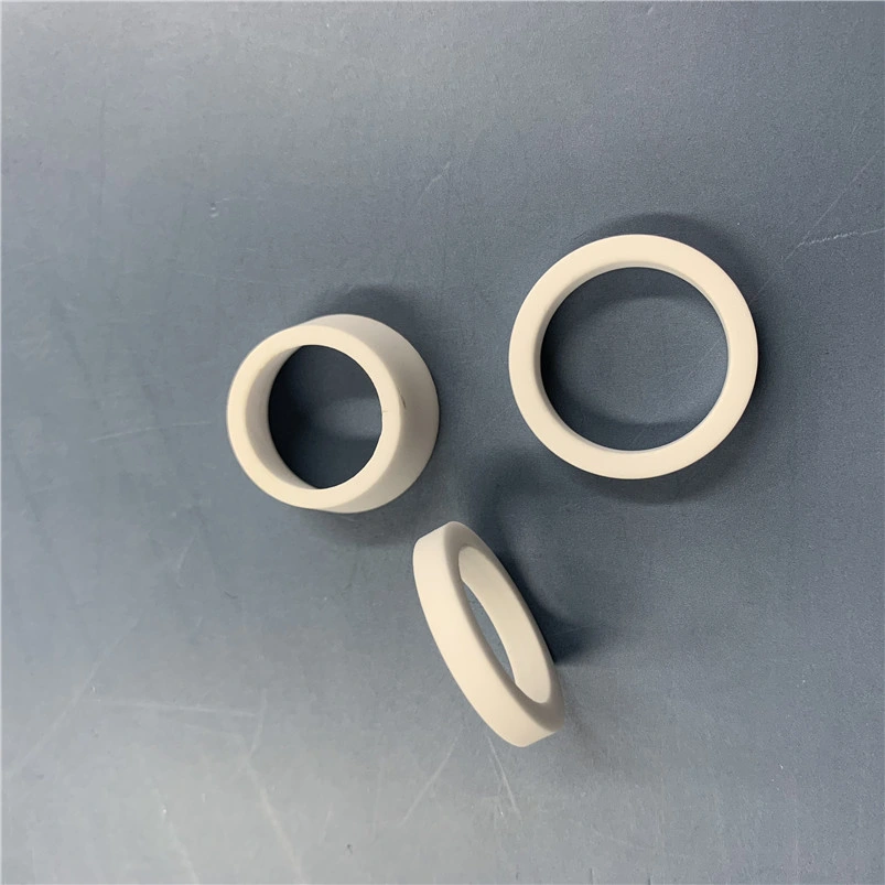 Wholesale Custom Heat Resistance CNC Machining Precision 99.5% Alumina Ceramic Insulator Ring Used for Industry