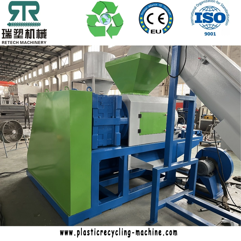 Отходы после использования Пластиковые ПЭНП ЛЛЛПНП HDPE PP Сумка для пленки Crushing Стиральные машины Сушка машины пленка/бумага/маркировка линии производства