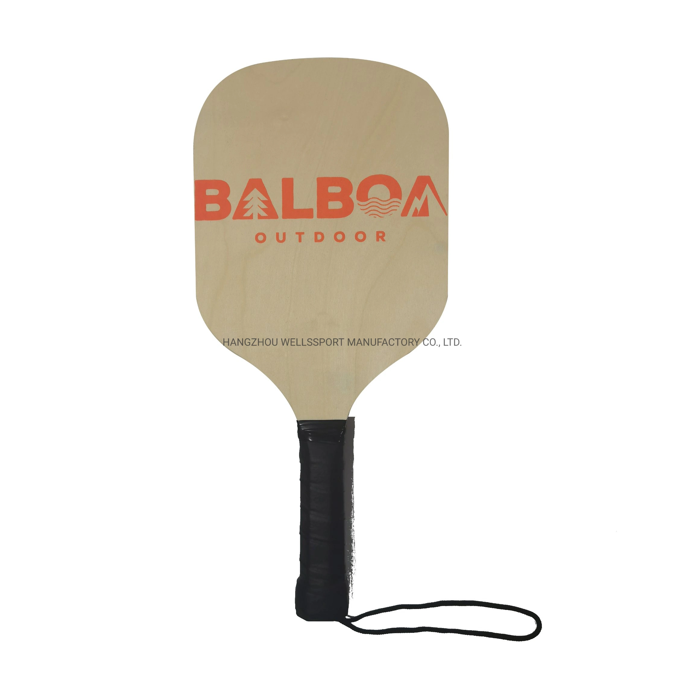 Горячий Saling FSC Tsca Carb сертифицированных деревянной лопатки с Pickleball Pickleball установить