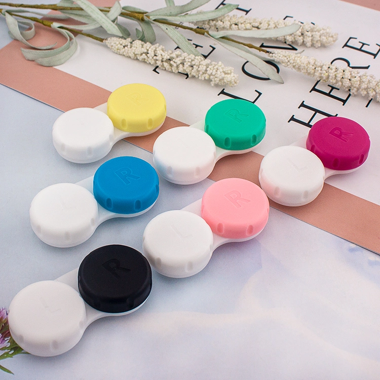 Wholesale/Supplier Portable Contact Lenses Case Colourful Contact Lens Container