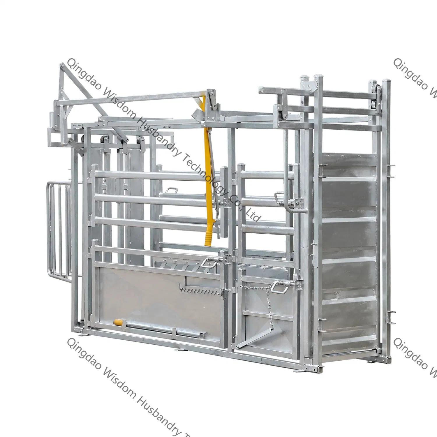 Hot - Selling Galvanized Cattle Board Crushing Cattle Belt Weighing System Handling Livestock Equipment