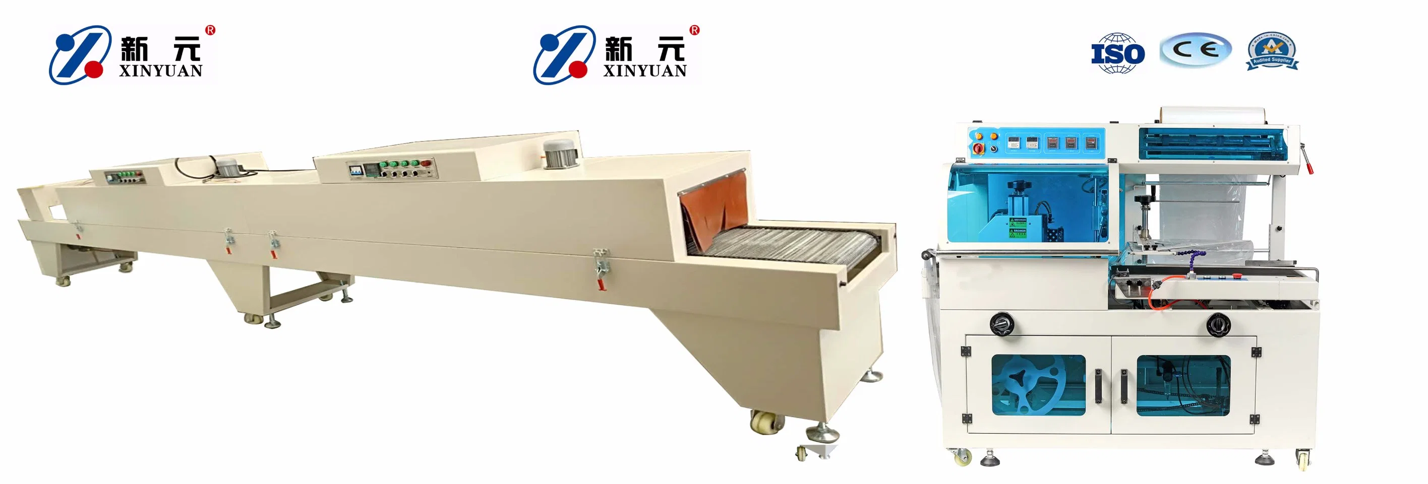 Carton Box/ Medicine/ Cigarette /Rice/Beans/ Shrink Hot Tunnel Wrap Flow Tray Plastic Thermo Sealing Packing/Packaging Machine