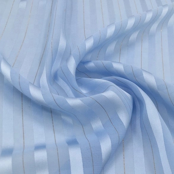 Polyester Woven Dobby Fashion Lurex Chiffon Fabrics for Dress, Garment, Toy, Suit (100%Polyester)