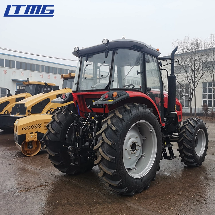 Novos tractores compactos Garden China retroescavadora e carregador frontal Preço do tractor agrícola agrícola com bom serviço