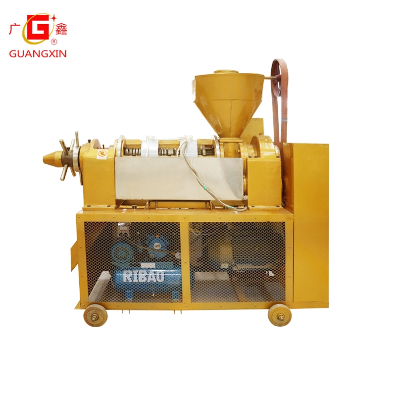 Temperature Control Hot Cold Copra Walnut Sesame Oil Producing Line Guangxin Machine