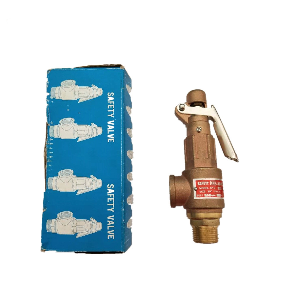 Industrial Brass Style Air Gas Steam Boilers Safety Valve