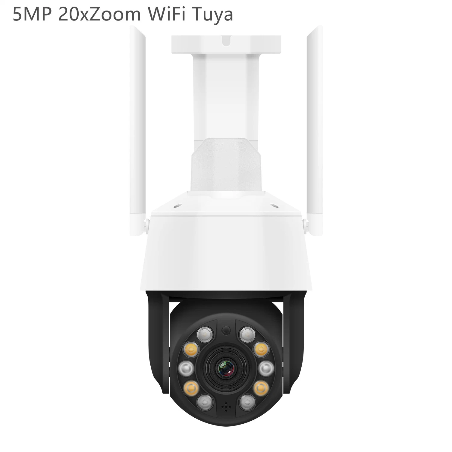 WiFi PTZ-Kamera 5MP 20xzoom IP-Kamera für den Außenbereich, 2-Wege-Audio Wasserdichte Tuya CCTV-Sicherheitsüberwachung