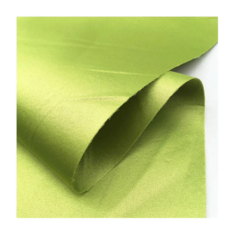 Double Face 50d*75D Polyester Satin Bond Satin Fabric for Jacket