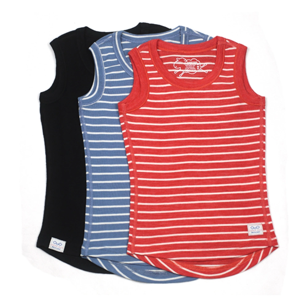 Australian 100% Merino Wool Baby and Kid's Singlet Top