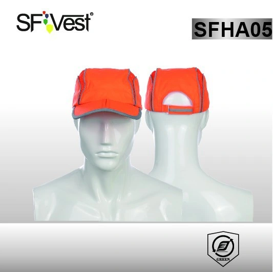 Fluorescent Reflective Safety Hats Hi Viz PPE Work Cap