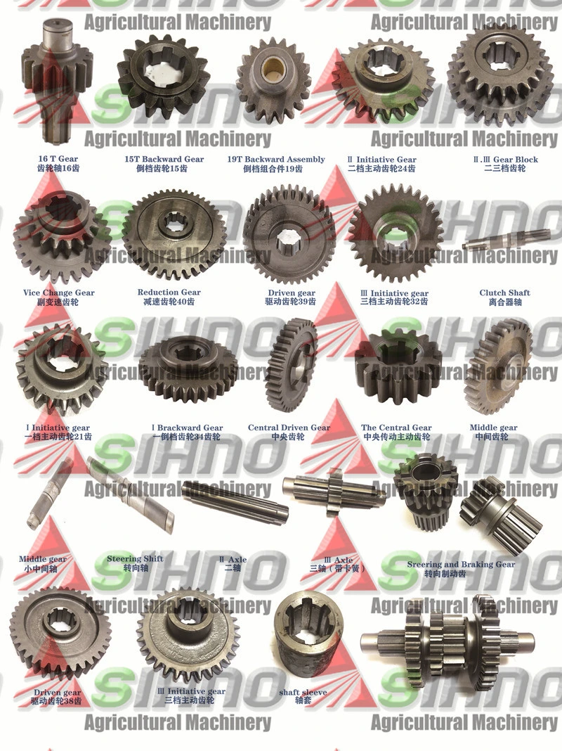 Sreering and Braking Gear Guli Yunzhou Fuming Combine Gear Box Assembly Gear Accessories