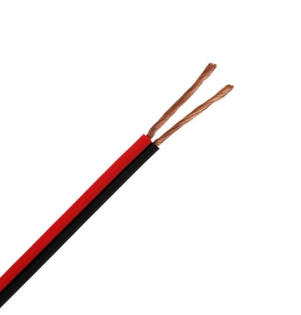 8 AWG 12AWG 14AWG Lautsprecher flache Kommunikation in Schwarz und Rot Verkabelung Von Elektrodraht